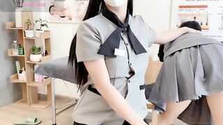 nhân viên SPA nứng lồn thủ dâm luôn tại quán - phần 7