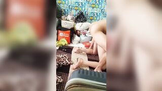Quay lén, A Shipper Food Gạ em người yêu ở trọ Loli Vú To Lút Cán Djt nhau sướng tê 3