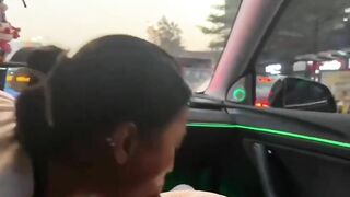 Thư ký bú cu thiếu gia trong siêu xe
