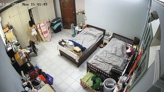 Hack cam em học sinh múi mít thay đồ 2