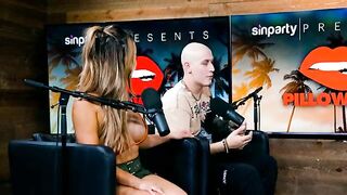 Lucky Fan Fucks 2 Pornstars On Podcast