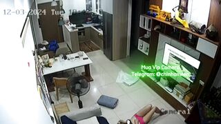 Hack Camera Phòng Khách Chung Cư Nữ Chủ Nhà Nứng Lồn