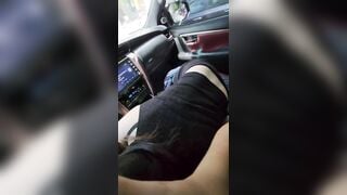 Có oto, Gạ người lạ Vừa Lái xe Vừa Bú Cu, Djt Nhau bóp vú Xuất Tinh vào lồn ở oto