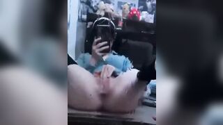 Lên đỉnh bắn nước lồn và lỗ đít co bóp sung sướng