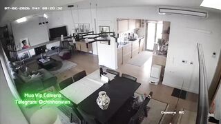 Hack Camera Chị Gái Nude Nấu Ăn Trong Bếp