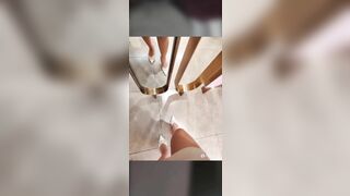 em gái nứng show public