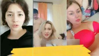Thác loạn chịch nhau tập thể cùng mấy em gái TÂY lồn không lông siêu ngon Phần 3