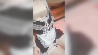 phi nhung 2k7 làm hầu gái tduc cho anh