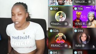 Da đen live chat sex tiktok trong nhóm