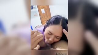 Em gái {year} phang cực nồng cháy cùng bạn trai trong phòng ngủ