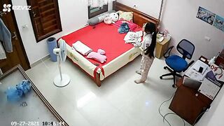 Hack cam thằng em giúp con chị lớp 10 thay đồ p14