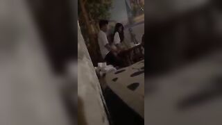 2 em học sinh lén đụ nhau trong quán trà sữa