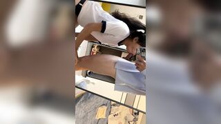 Gái xinh bú chym ny
