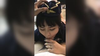 Vợ xinh dáng ngon cosplay đủ kiểu cho chồng đụ
