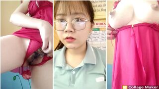 Cô Giáo Vừa Dạy Học Vừa SHOW Lồn Phần 1