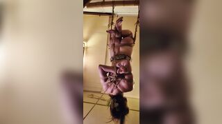 Treo em slave lên trần nhà, nứng chịu sao nổi