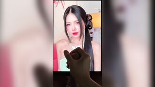 [Cumtribute] Sục cặc và bắn tinh lên mặt em Mai Dora dâm dục