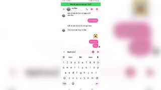 Bé Linh lộ clip call móc lồn với ny