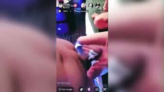 Đẳng cấp livestream xả đồ cùng vợ thằng bạn clip ăn chơi vip nhất Việt Nam, mời anh e 2