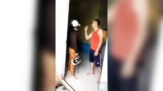 Vợ đánh ghen chồng đang chơi đĩ tại quán 🤣