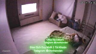 Hack Camera Vợ Buồn Ngủ Vẫn Kéo Lôi Dạy Địt