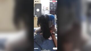 Siêu phẩm em teen Lưu Ly 2kar6 bím hồng múp rụp p2