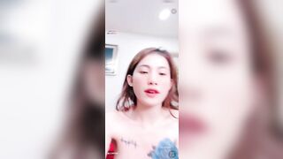 Sóng livetream của idol tiktok bị lộ link Huỳnh Bảo Trân,nằm phơi lồn hồng đợi donate