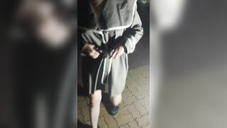 ra công viên public cùng bé sinh viên kính cận - phần 2