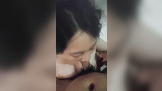 Cho em ny ngậm con cu chà bá