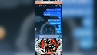 Call  video chat sex với e Uyên nhắn gãy tay mới đc e show hàng hồng ngon cho xem p1