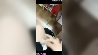 đeo bao cao su để lọ ***