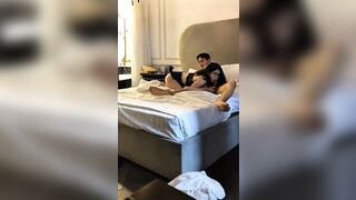 Vợ đi tất niên sau cho đồng nghiệp đụ