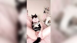 Em bỉ ngạn thủ dâm bằng cặc giã 12