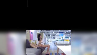 Gái xinh Trung Quốc, Vào TTTM Thủ dâm pUblic Móc lồn lén lút