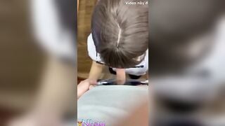 gạ địt em nhân viên mông to