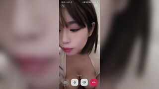 Call sex cùng em teen TQ vú bự cực xinh dâm đãng đc e móc lồn bú vú trợn mắt cho xem