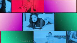 Uma mulher cativante explora sua sensualidade em um vídeo envolvente