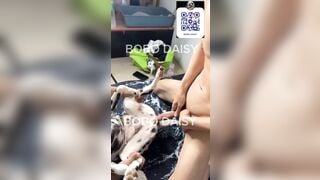 Trai trẻ body cực nứng cặc dài khủng nông lồn chó cái siêu dâm
