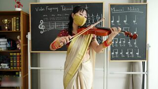 em gái Ấn Độ học violin bị thầy giáo gạ chịch