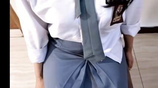 Gạ con bạn Lớp 11 đến nhà chơi, Trói tay Để Cởi áo Xem Vú To cực nứng
