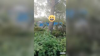 Dẫn ghệ dâm bím múp ra đường cởi quần lót show bím múp public p2
