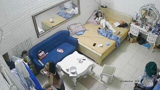(Hack cam, quay lén) Nhà có 3 nàng tiên