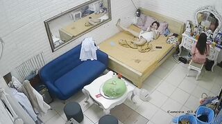 (Hack cam, quay lén) Nhà có 3 nàng tiên