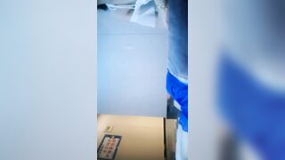 quay lén em sinh viên đi làm thêm buổi tối trong quán massage #5