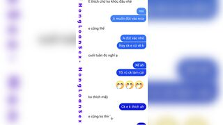 Sreri chát sex với bồ + gạ bồ cho Ck địt Vk và cái kết Pass2.