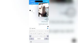Em gái trắng nõn nà call sex với người yêu - 2 (Chat sex,call sex)