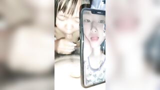 Vừa chịch vừa call cho con bạn thân thủ dâm cùng