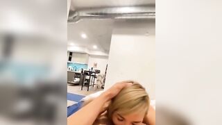Tập gym, PT gạ em Khách Bú liếm cu quay video cực nứng