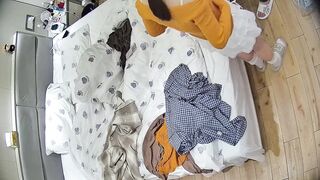quay lén thanh niên xuất tinh vào mồm bạn gái trong nhà nghỉ