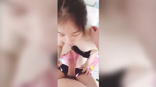 Yêu nhau 6 tháng, Lần đầu dạy em người yêu Ngây thơ Loli mình dây bú cu quay video